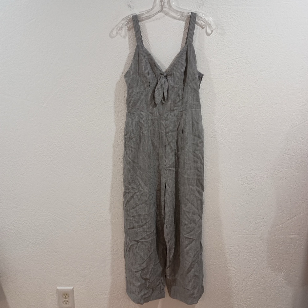 Ava Striped Wide Leg Jumpsuit